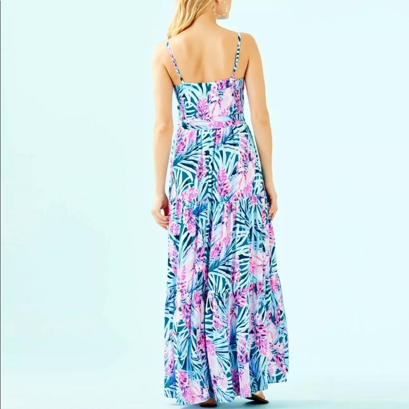 New Lilly Pulitzer Aviana Maxi Dress - Picture 2 of 8